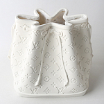 Кашпо в виде сумки  Bag Vase White Louis варинант исполнения - 1 | Loft Concept в Уфе
