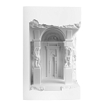 Встраиваемый в стену гипсовый светильник под покраску с колоннами и арками в античном стиле Antiquity Athena варинант исполнения - 8 | Loft Concept в Уфе