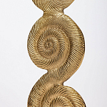 Кофейный стол из металла с круглой столешницей Table Gold Metal варинант исполнения - 4 | Loft Concept в Уфе