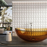 Гипсовая 3D панель с принтографией PM-103 варинант исполнения - 1 | Loft Concept в Уфе