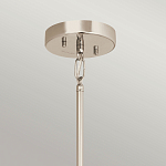 Подвесной светильник с рифленым стеклянным плафоном в форме шара Kichler варинант исполнения - 8 | Loft Concept в Уфе