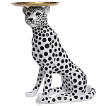Декоративная статуэтка с подносом Leopard Tray Statuette варинант исполнения - 1 | Loft Concept в Уфе