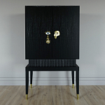 Кабинетный шкаф Elsa Dreams Black с 2-мя ящиками варинант исполнения - 5 | Loft Concept в Уфе