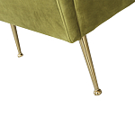 Кресло велюровое оливковое с подушкой Relaxation Soft варинант исполнения - 4 | Loft Concept в Уфе