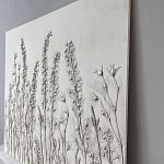 Панно Дельфиниум варинант исполнения - 2 | Loft Concept в Уфе