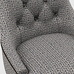 Мебельная ткань Шенилл серый цвет 142 см T4-46 варинант исполнения - 6 | Loft Concept в Уфе