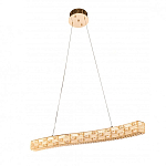 Люстра волнистой формы с текстурной огранкой Reflection of Reality варинант исполнения - 1 | Loft Concept в Уфе