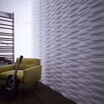 Гипсовая 3D Панель M-29 варинант исполнения - 2 | Loft Concept в Уфе