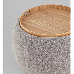 Пуф-трансформер Люкке с крышкой серый варинант исполнения - 4 | Loft Concept в Уфе