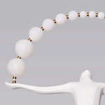 Торшер черно-белая статуэтка Девушка Girl Carries Light Balls варинант исполнения - 3 | Loft Concept в Уфе