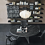 Обеденный стол круглый с фигурными ножками Arc варинант исполнения - 1 | Loft Concept в Уфе