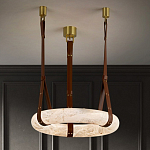 Люстра в форме обруча из натурального камня Minerals of Light варинант исполнения - 6 | Loft Concept в Уфе