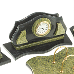 Настольный письменный набор из змеевика из 7-ми элементов Successful Leader варинант исполнения - 6 | Loft Concept в Уфе