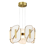 Люстра с мраморными вставками Marble Plates варинант исполнения - 2 | Loft Concept в Уфе