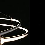 Люстра подвесная светодиодная Dаiana круглая варинант исполнения - 4 | Loft Concept в Уфе