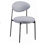 Стул металлический с мягкой спинкой и сиденьем Alfie Chair варинант исполнения - 3 | Loft Concept в Уфе