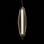 Люстра круглая каскадня с 5-ю плафонами из металлической сетки Mesh Lampshade Lighting варинант исполнения - 5 | Loft Concept в Уфе