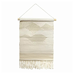 Панно из шерсти и хлопка с узором Beige Calista Serene варинант исполнения - 2 | Loft Concept в Уфе