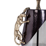 Настольная лампа с декором в виде ягуара Golden Jaguar варинант исполнения - 1 | Loft Concept в Уфе