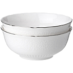 Обеденный сервиз белый из фарфора на 6 персон 23 предмета Garden Whisper Porcelain Set  варинант исполнения - 3 | Loft Concept в Уфе