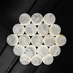 Люстра подвесная круглая с сферическими плафонами из натурального камня Glowing Spheres варинант исполнения - 11 | Loft Concept в Уфе