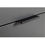 Комод цвета графит с 3-мя ящиками Strict Lines  варинант исполнения - 4 | Loft Concept в Уфе