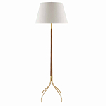 Торшер на изогнутых ножках с конусовидным тканевым абажуром Rotation варинант исполнения - 2 | Loft Concept в Уфе