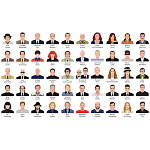 The Lives of 50 Fashion Legends варинант исполнения - 3 | Loft Concept в Уфе