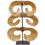 Аксессуар для интерьера из дерева и ракушек Papua Art Object варинант исполнения - 1 | Loft Concept в Уфе