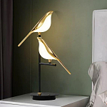 Настольная лампа с 2-мя плафонами в виде птичек Flight of Light варинант исполнения - 1 | Loft Concept в Уфе