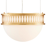 Подвесной светильник с фактурным золотым каркасом Exceptional Classic Design варинант исполнения - 1 | Loft Concept в Уфе