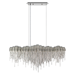 Люстра подвесная с металлическими дугами и длинными цепочками 115 см Atlantis Chain варинант исполнения - 11 | Loft Concept в Уфе