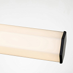 Бра для ванных комнат горизонтальное с длинным белым матовым плафоном в форме шестиугольника на круглом основании Hinkley варинант исполнения - 3 | Loft Concept в Уфе