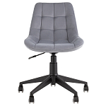 Мягкое компьютерное кресло Plushe Grey варинант исполнения - 3 | Loft Concept в Уфе