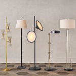 Торшер с абажурами из тонких металлических палочек Wild Thorns варинант исполнения - 3 | Loft Concept в Уфе