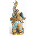 Фарфоровый подсвечник Слон с эмоцией Fluens варинант исполнения - 5 | Loft Concept в Уфе