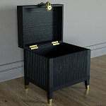 Сундук Eye Elsa Dreams Black варинант исполнения - 2 | Loft Concept в Уфе