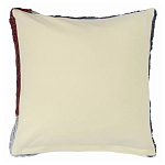 Чехол на подушку с рисунком серо-синего цвета Elan Textured варинант исполнения - 2 | Loft Concept в Уфе