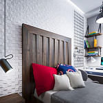 Гипсовая 3D Панель E-05 варинант исполнения - 1 | Loft Concept в Уфе