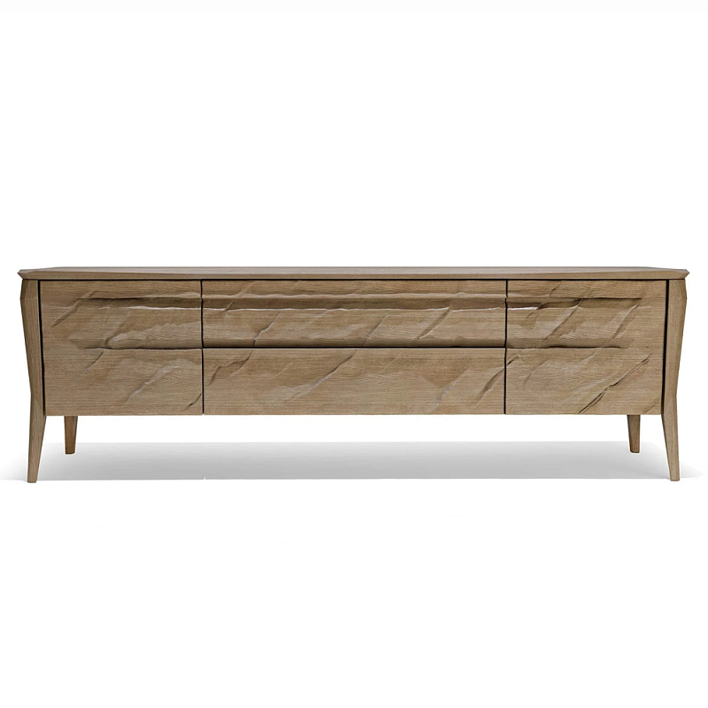 ТВ тумба 2 двери и 2 выдвижных ящика Tasteful Furniture Венге Светлый дуб ТВ тумба 2 двери и 2 выдвижных ящика Tasteful Furniture Венге Светлый дуб в Уфе | Loft Concept