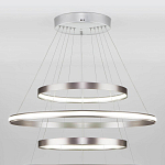 Люстра Light Ring Vertical Silver 5 колец серебро варинант исполнения - 4 | Loft Concept в Уфе