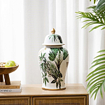 Ваза из фарфора с ручной росписью Leopard Collection  варинант исполнения - 4 | Loft Concept в Уфе