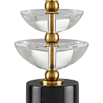 Настольная лампа с чашеобразными дисками на корпусе Glowing Waterfall варинант исполнения - 1 | Loft Concept в Уфе