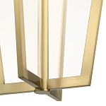  Подвесной светильник золотого цвета в форме фонаря Kichler варинант исполнения - 2 | Loft Concept в Уфе