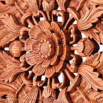 Панно из дерева квадратное Novala Panel With Trees варинант исполнения - 2 | Loft Concept в Уфе