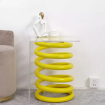 Дизайнерский журнальный стол на 2-х конусообразных ножках Epykopy варинант исполнения - 1 | Loft Concept в Уфе