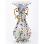 Ваза фарфоровая с попугаями Gaya варинант исполнения - 5 | Loft Concept в Уфе