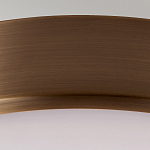 Потолочный светильник круглой формы с белым выпуклым матовым плафоном Feiss варинант исполнения - 3 | Loft Concept в Уфе