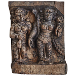 Антикварные объёмные панно из тика Antique Indian Panels варинант исполнения - 2 | Loft Concept в Уфе