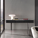 Консоль чёрная с позолоченной центральной частью Beyond Console варинант исполнения - 3 | Loft Concept в Уфе